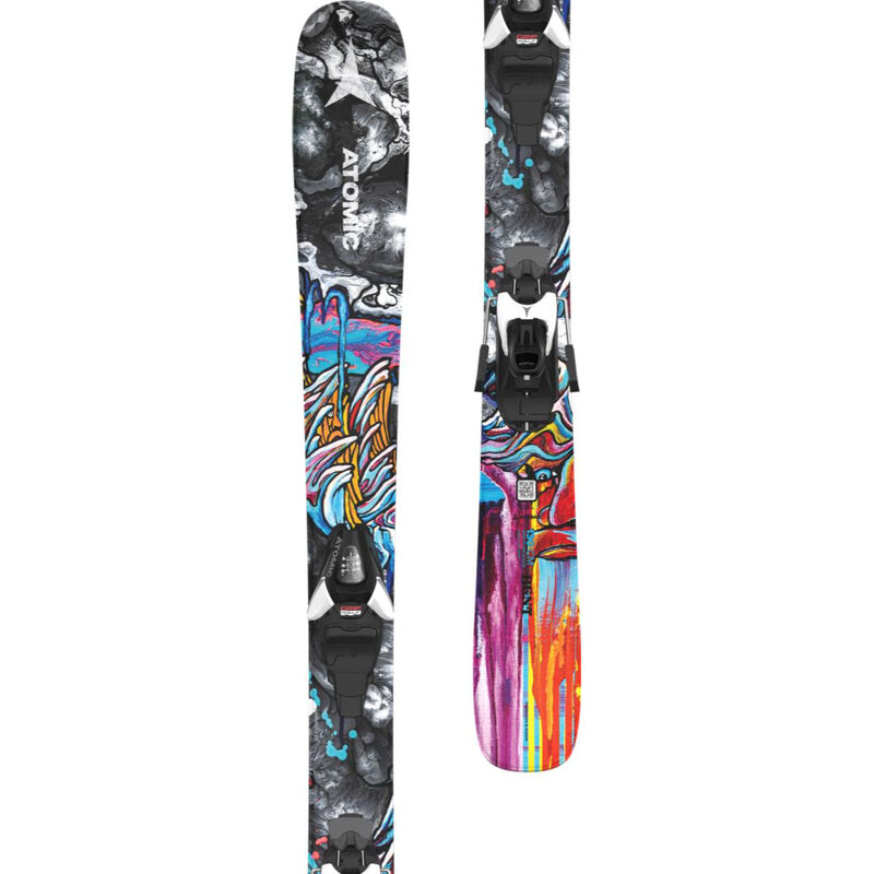 Atomic Jr Bent 110-130 Skis + C 5 GW Bindings Kids image number 3