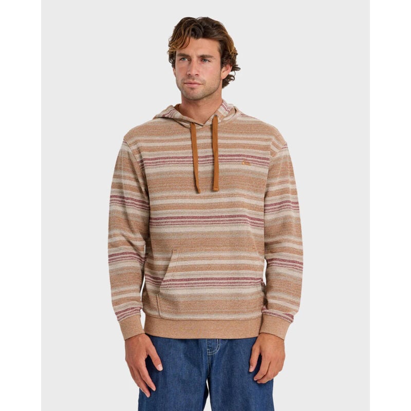Quiksilver Great Otway Yarn-Dyed Stripe Pullover Hoodie Mens image number 2
