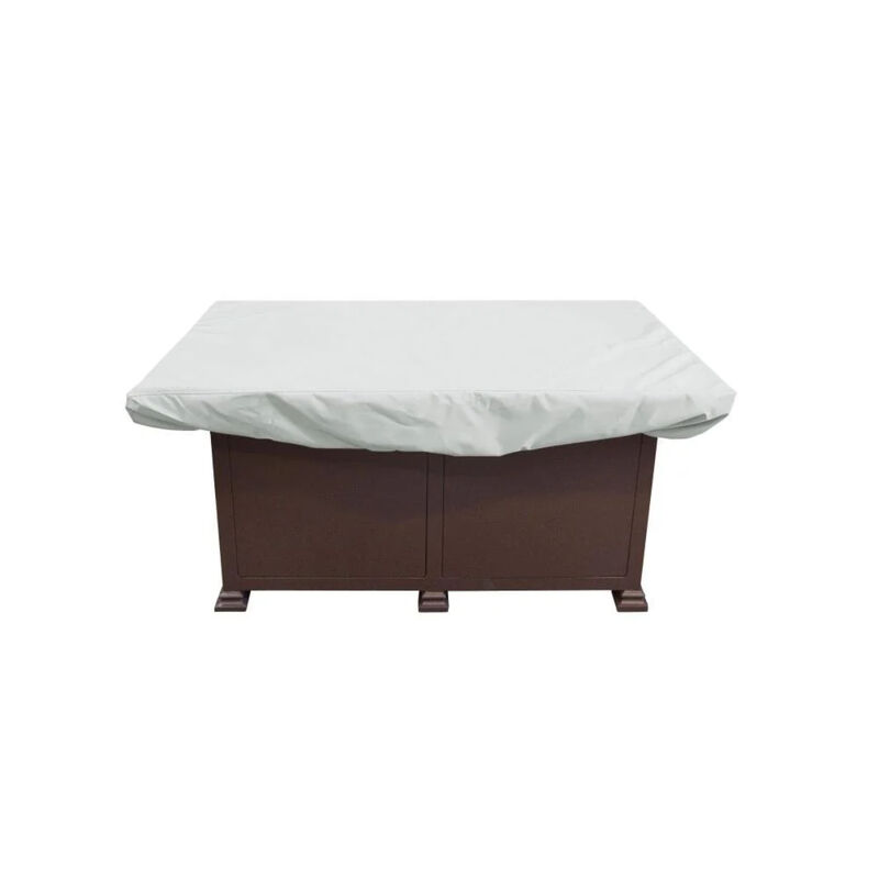 Treasure Garden Large Rectangle Fire Pit-Table-Ottoman Protective Cover image number 0