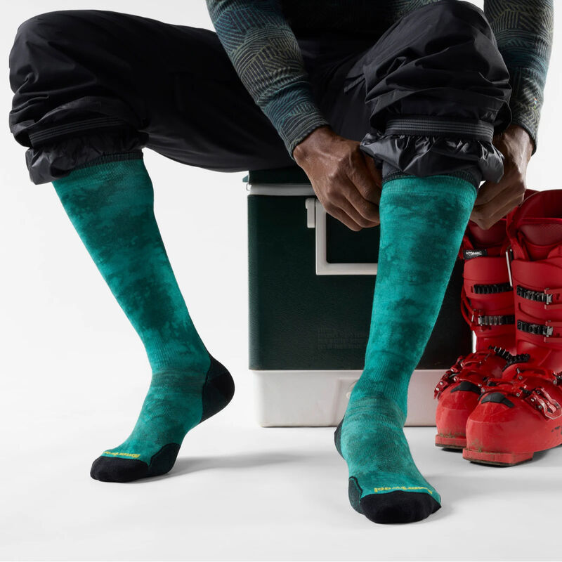 Smartwool Ski Shale Print Over the Calf Socks image number 1