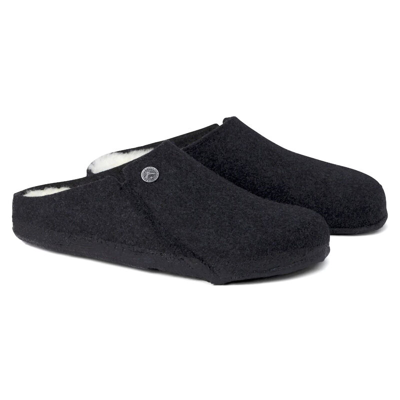 Birkenstock Zermatt Shearling Narrow Slippers Womens image number 5