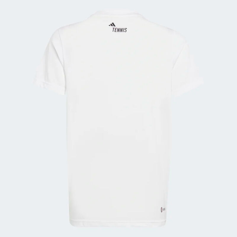 Adidas AeroReady Graphic Tennis Tee Kids image number 1