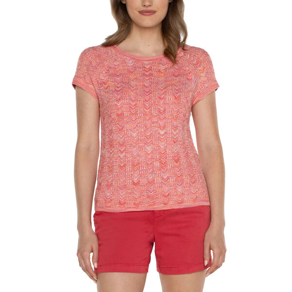Liverpool Scoop Neck Short Sleeve Raglan Womens