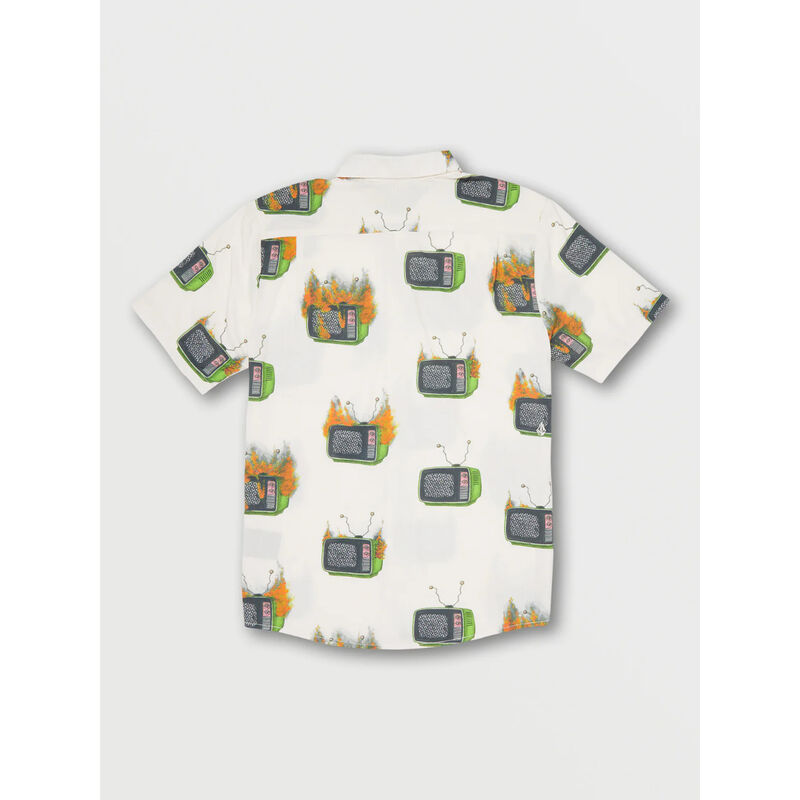 Volcom Justin Hager Woven Short Sleeve Shirt Mens image number 1