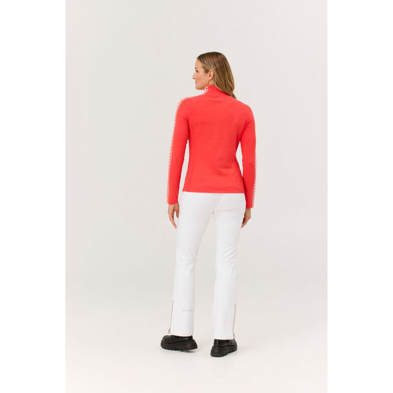Krimson Klover Slalom Zip Neck Sweater Womens image number 2