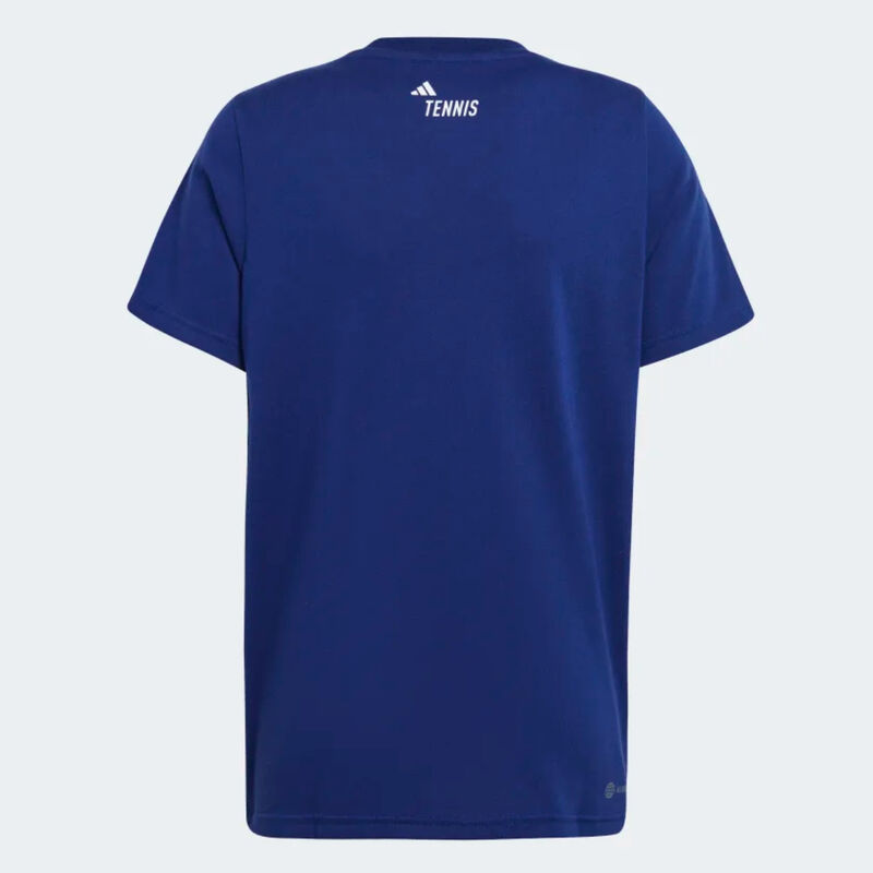 Adidas AeroReady Graphic Tennis Tee Kids image number 1