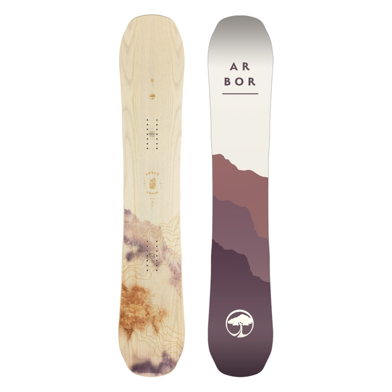 Arbor Swoon Camber Snowboard Womens image number 1