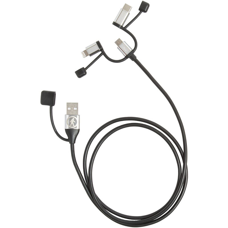 Outdoor Tech Calamari Ultra Lightning USB C & Micro USB Cable image number 0