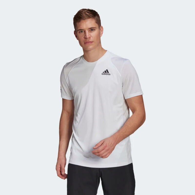 Adidas Club Tennis 3-Stripes T-shirt Mens image number 1