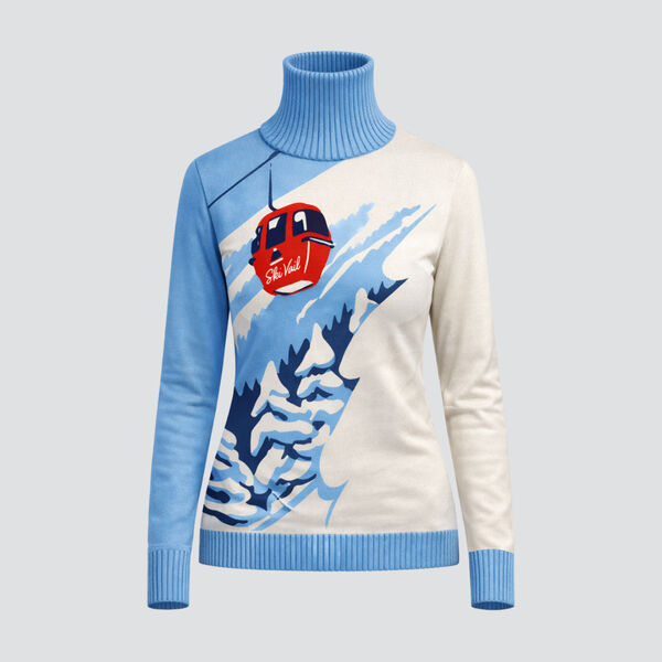 MGG Ski Vail Gondola Verbier Sweater Womens