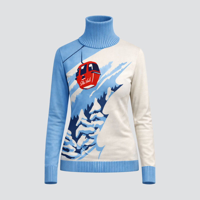 MGG Ski Vail Gondola Verbier Sweater Womens image number 0