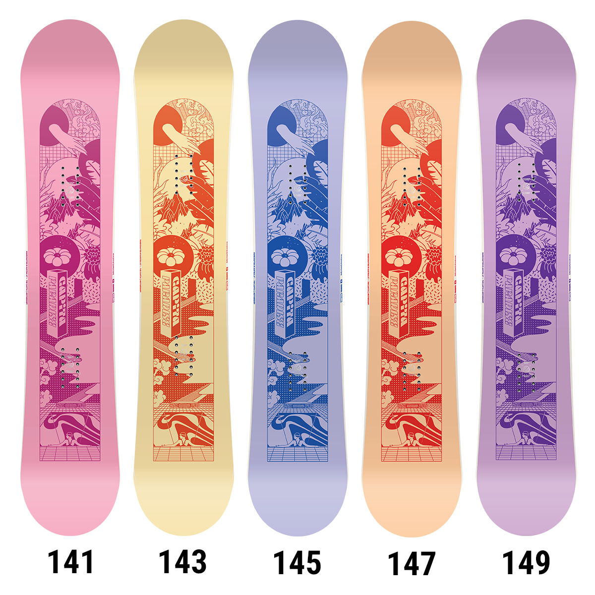 CAPiTA Paradise Snowboard Womens | Christy Sports