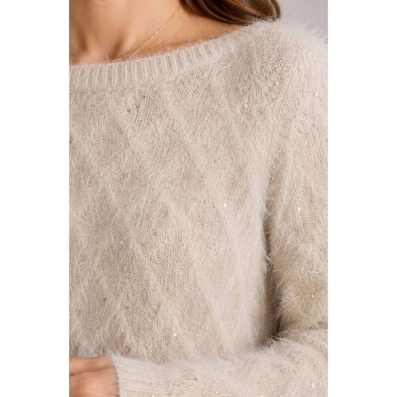 Liverpool Long Sleeve Boatneck Sweater Womens image number 3