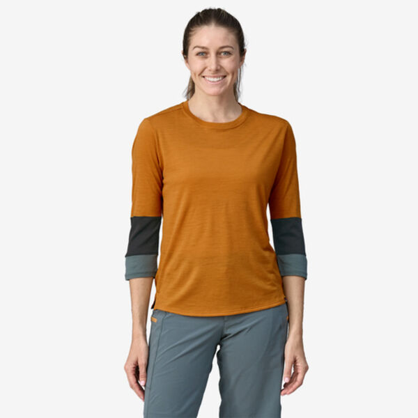 Patagonia Merino 3/4-Sleeved Bike Jersey Womens