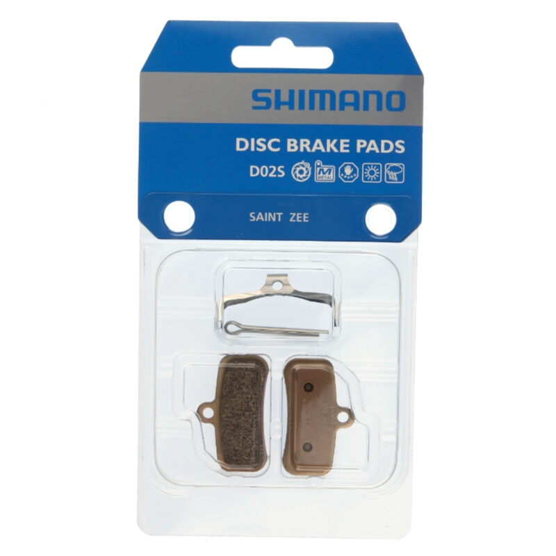 Shimano D02S Metal Disc Brake Pads image number 0