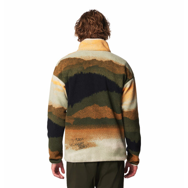 Columbia Helvetia II Printed Half Snap Mens Fleece
