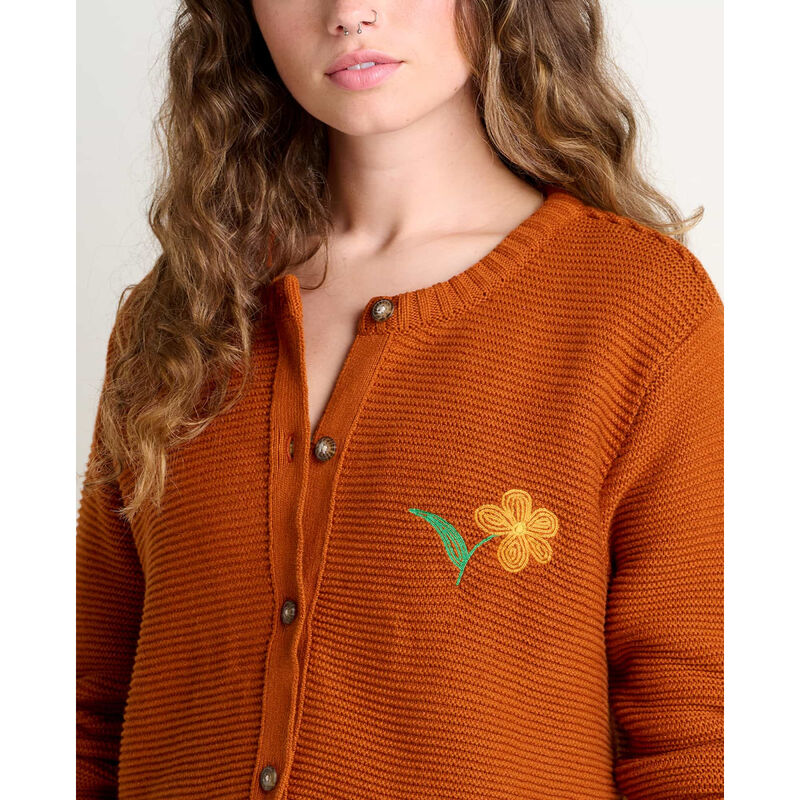 Toad&Co Bianca Crew Cardigan Womens image number 3
