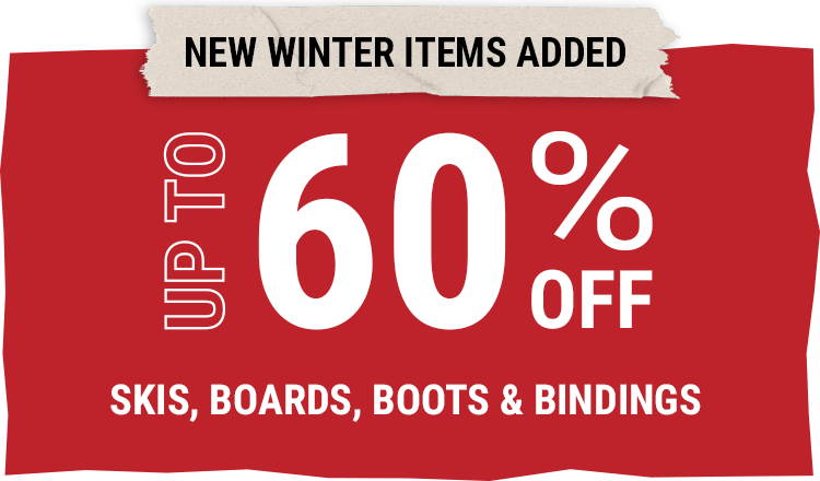 new items added: up to 60% off