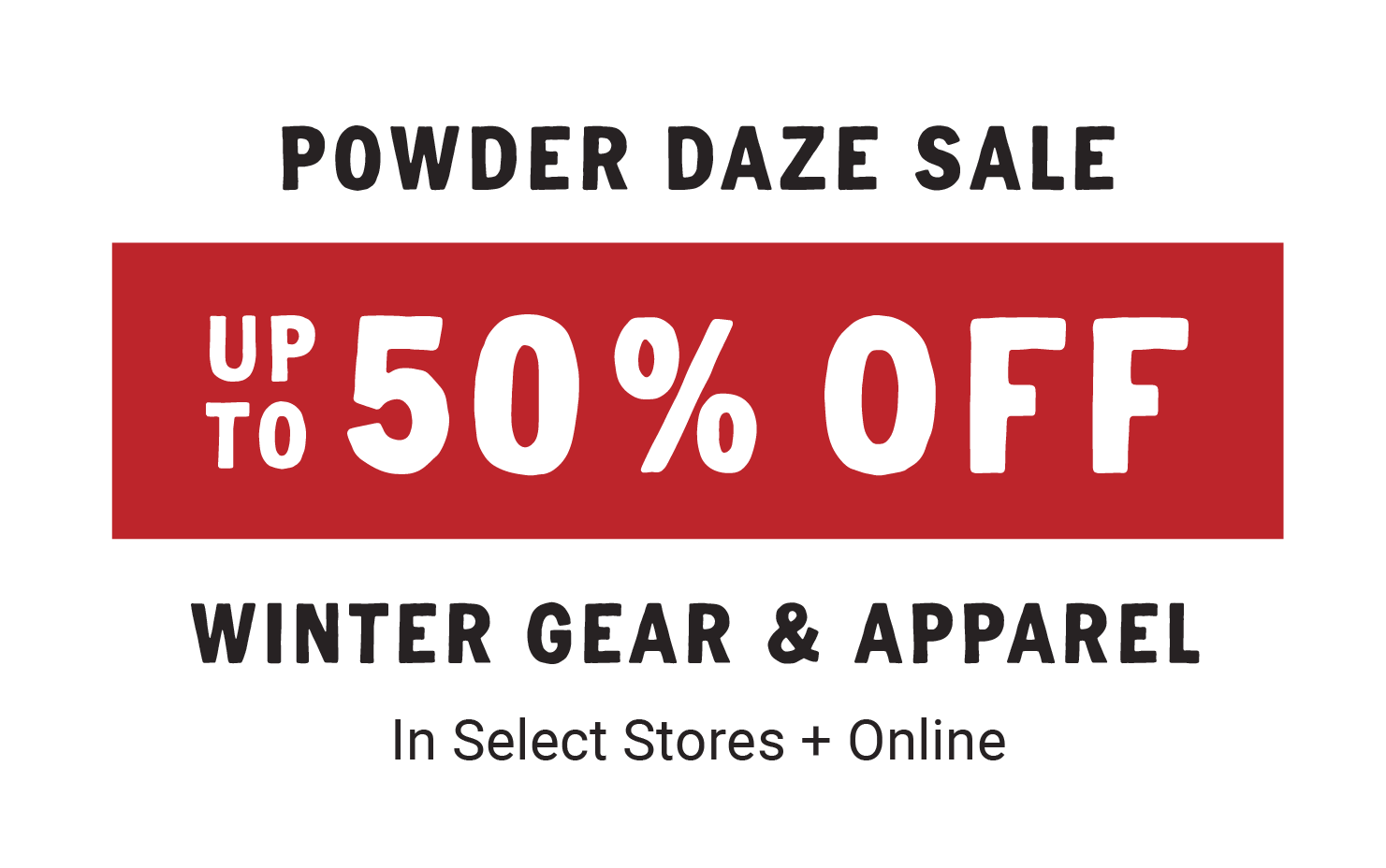 Up to 50% off