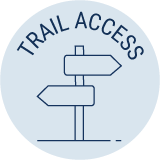 trail access icon