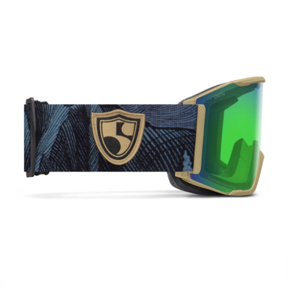 Smith Squad MAG Goggle + ChromaPop Everyday Green Mirror Smith Squad MAG Goggle + ChromaPop Everyday Green Mirror