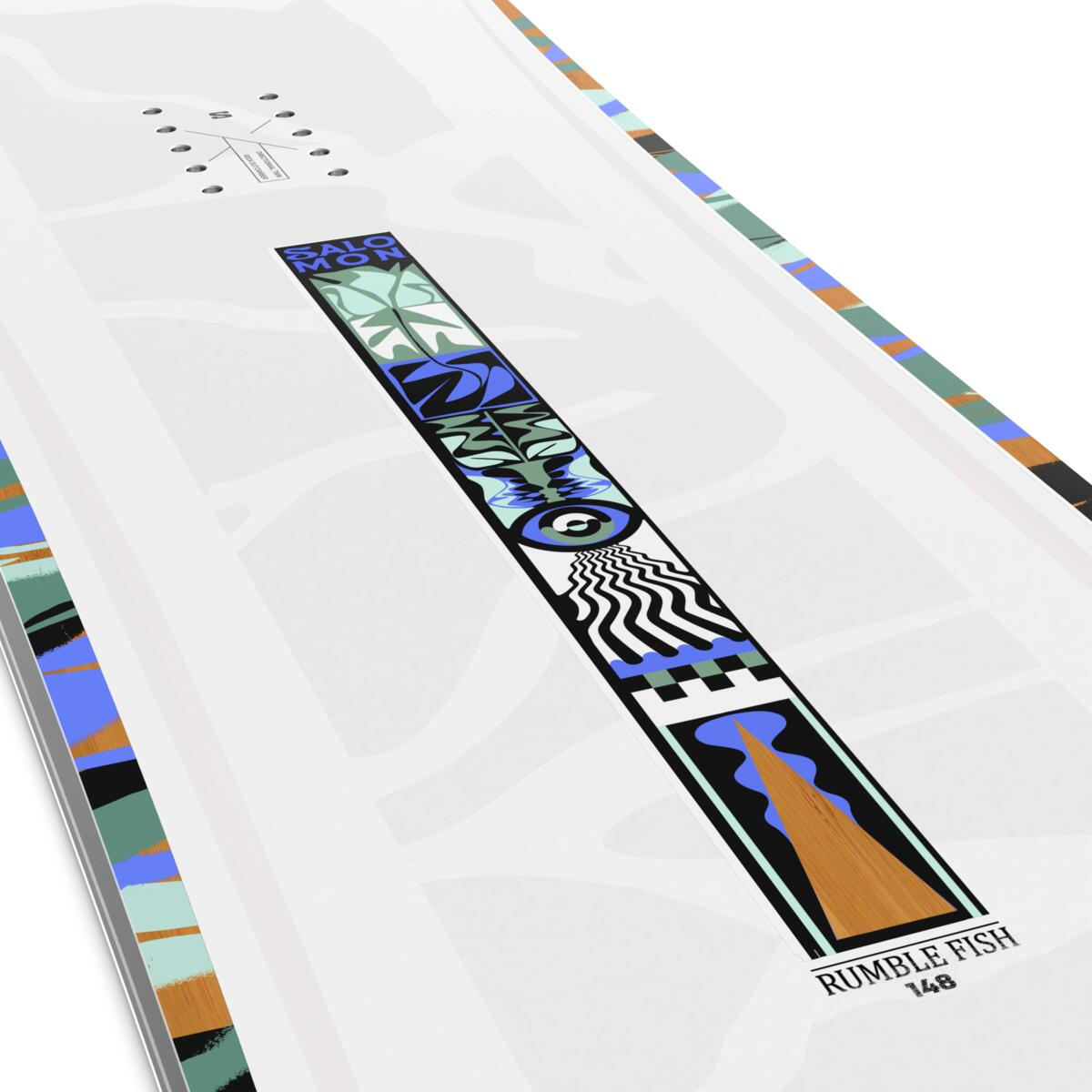 【中古美品】SALOMON RUMBLE FISH　148cm Snowboard SALOMON Rumble Fish 148cm neuf - Sport & Plein air