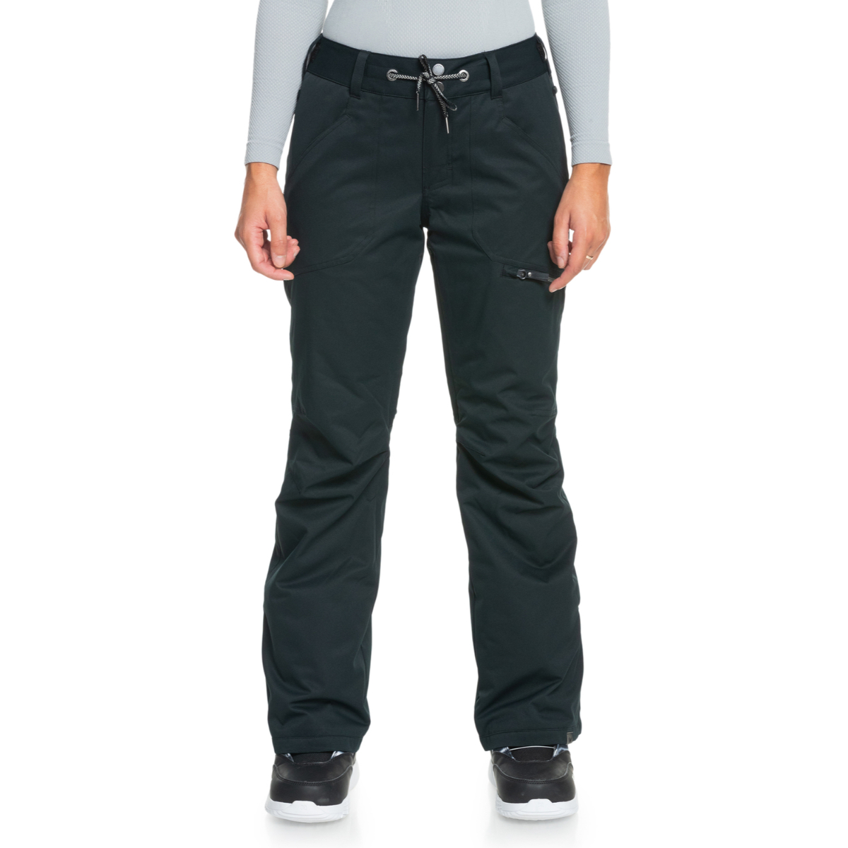 スノーボード ROXY0910 Outerwear Utility Group Roxy Billie Grey 10K Snowboard Jacket | Zumiez