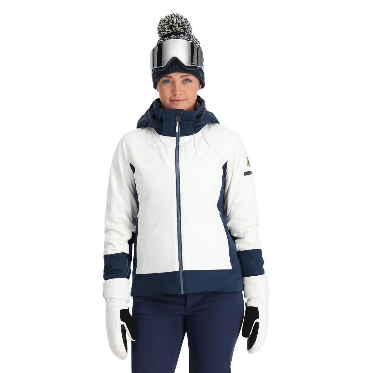 Amazon.com: Spyder Women's Prevail Jacket, Black/Green Flash