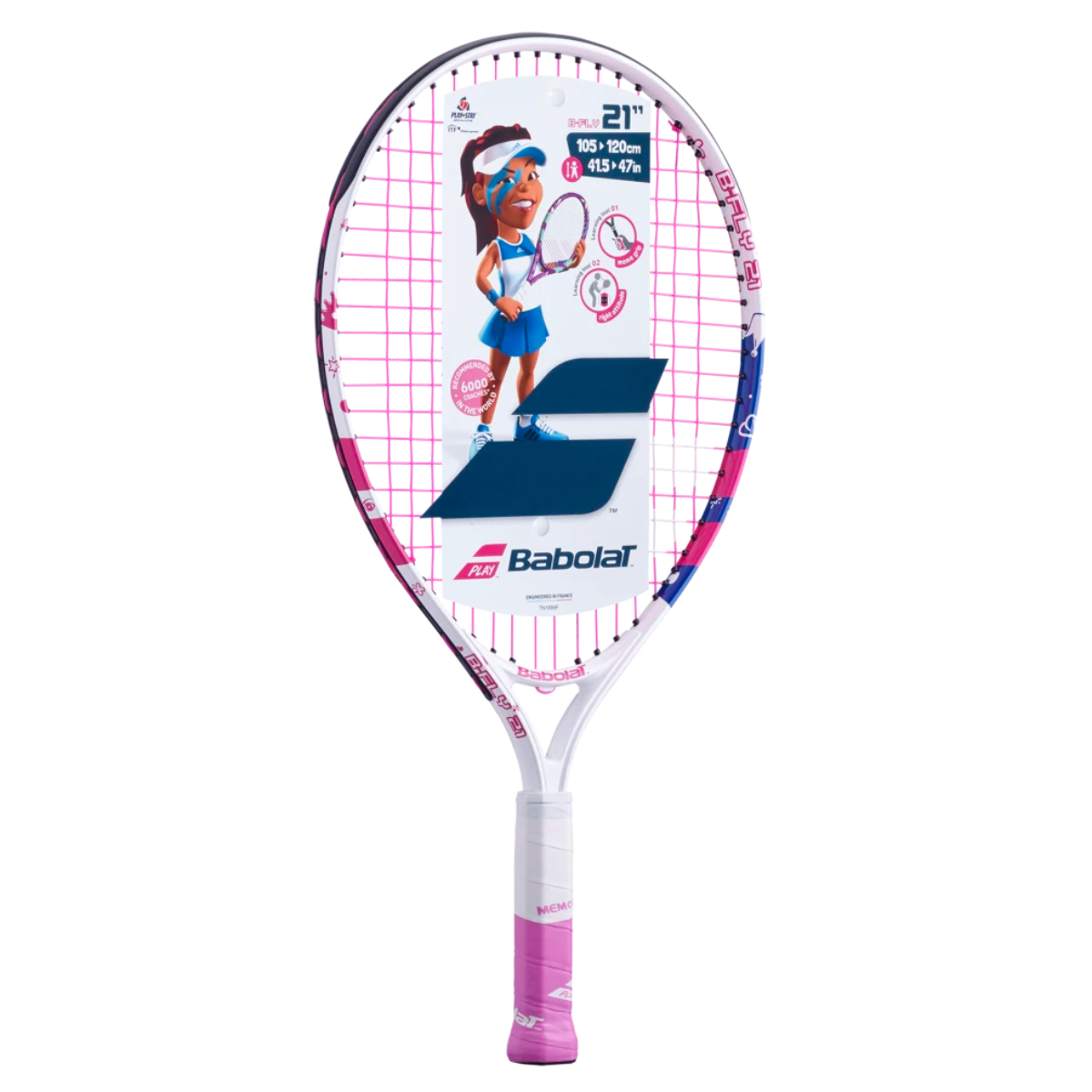 Babolat Club Line 6 Racket Tennis Bag Pink