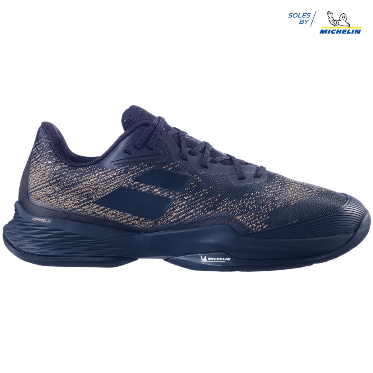 シューズ(男性用) Babolat JET MACH 3 AC M 27cm Black/Gold Men's Babolat Jet Mach 3 AC WIDE Tennis Shoe