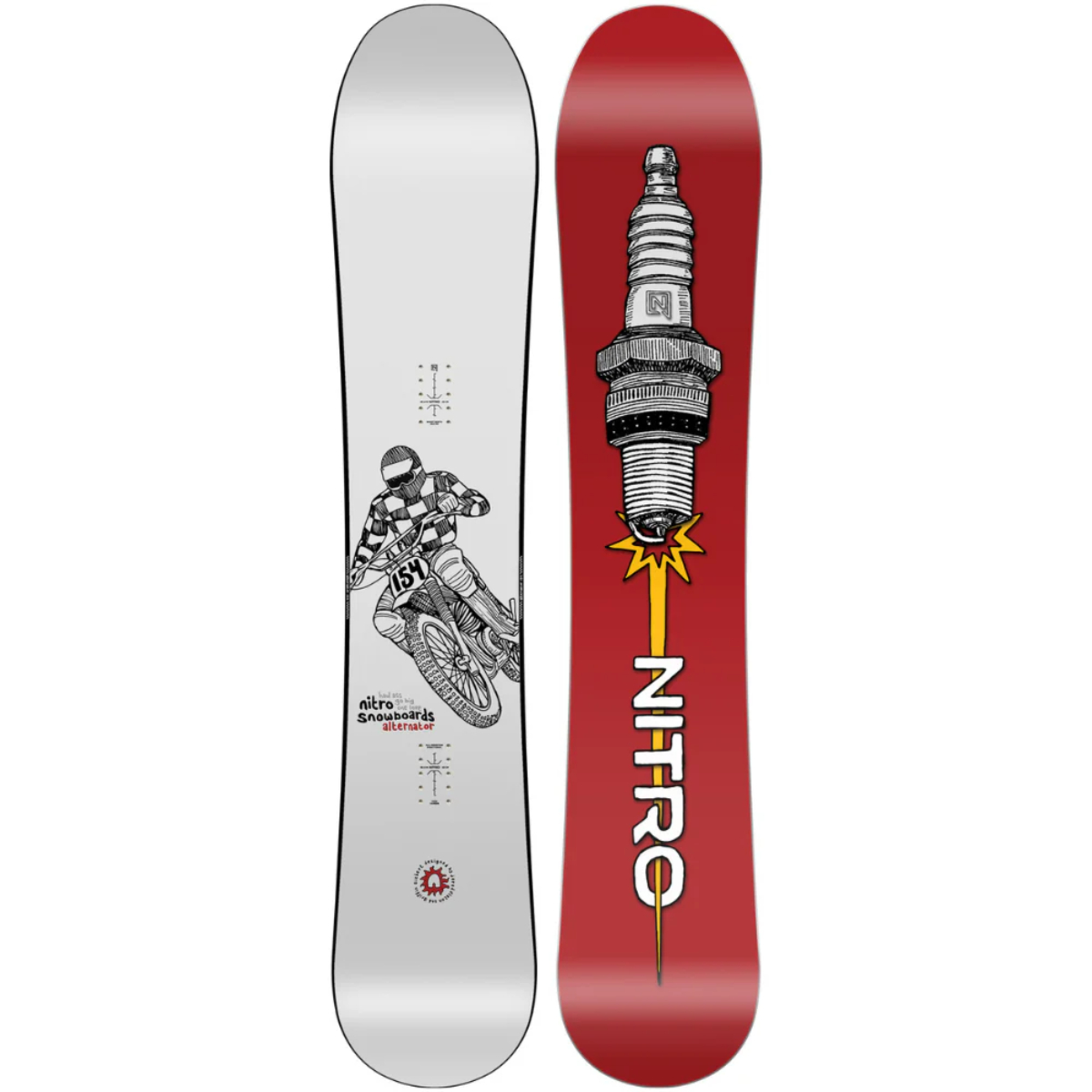 スノーボード NITRO ADDICT 154 スノーボード NITRO ADDICT 154 Snowboard Nitro Addict 2010/2011