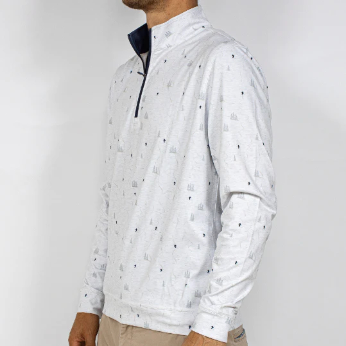 Jack + Sage Pow Turns Performance TEK Quarter Zip Mens | Christy