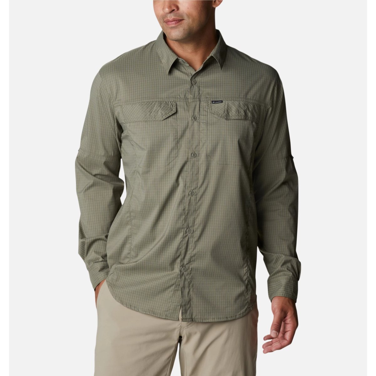 Columbia Silver Ridge Lite Plaid Long Sleeve Shirt Mens Christy