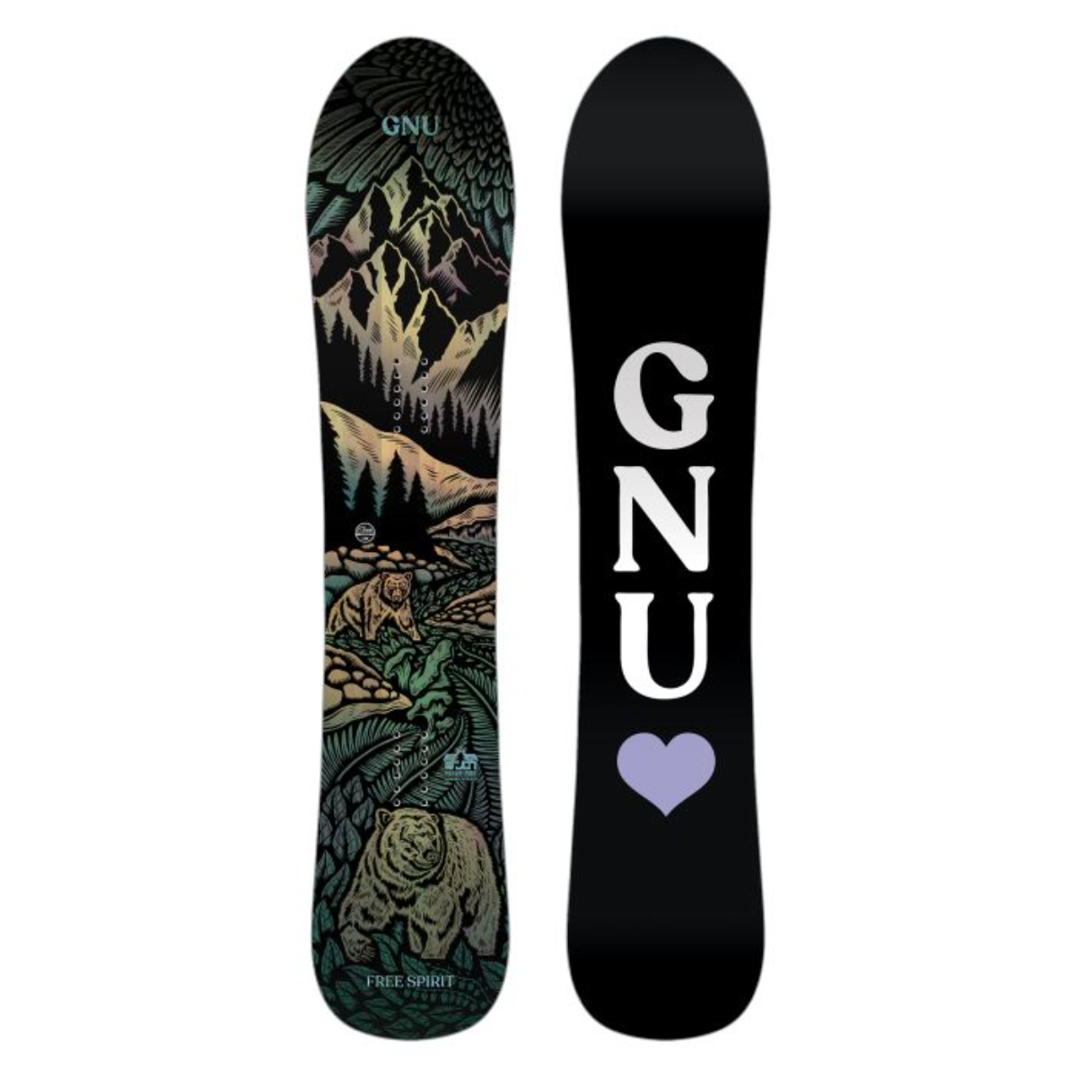GNU Free Spirit スノーボード GNU Free Spirit Snowboard Womens | Christy Sports