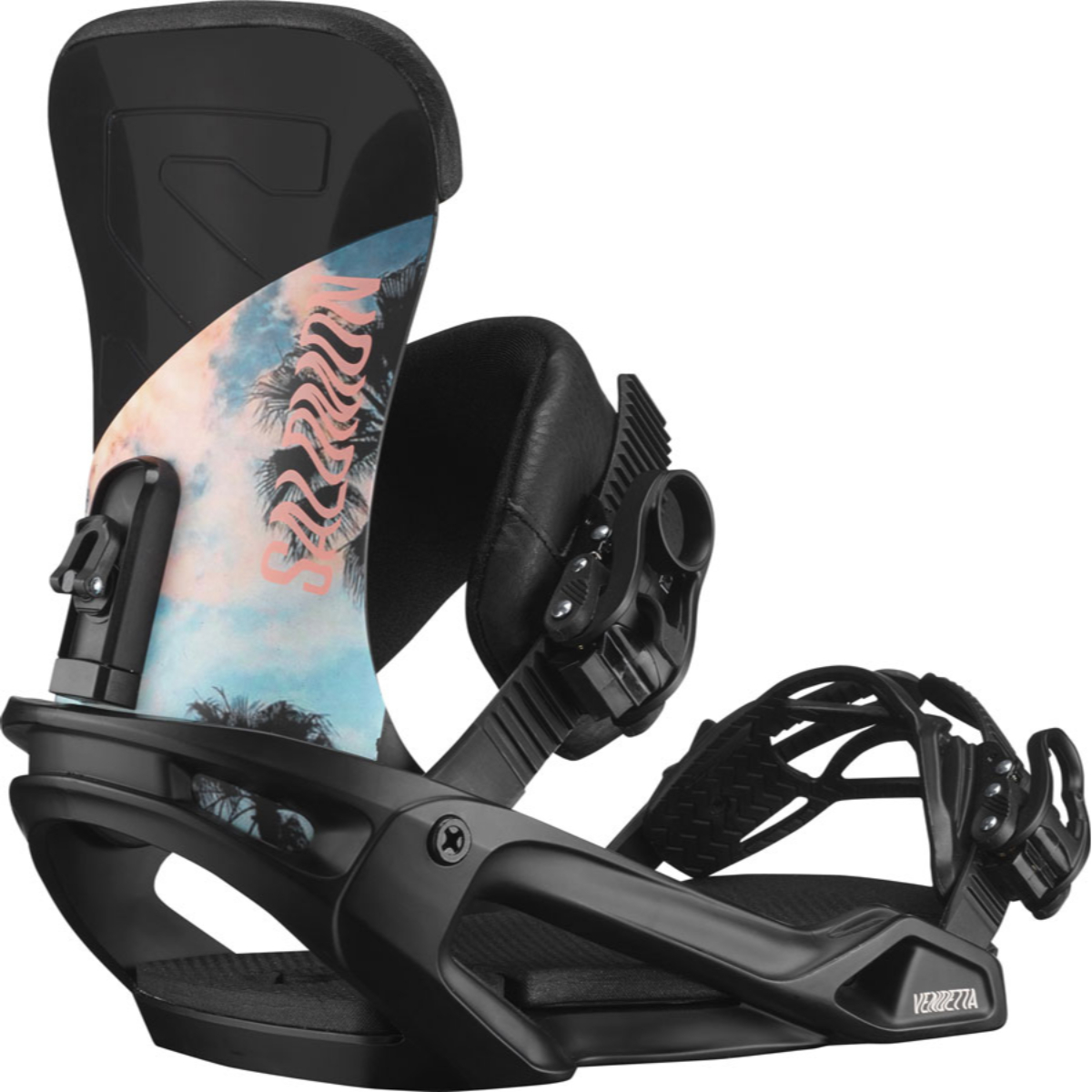 skis with snowboard bindings