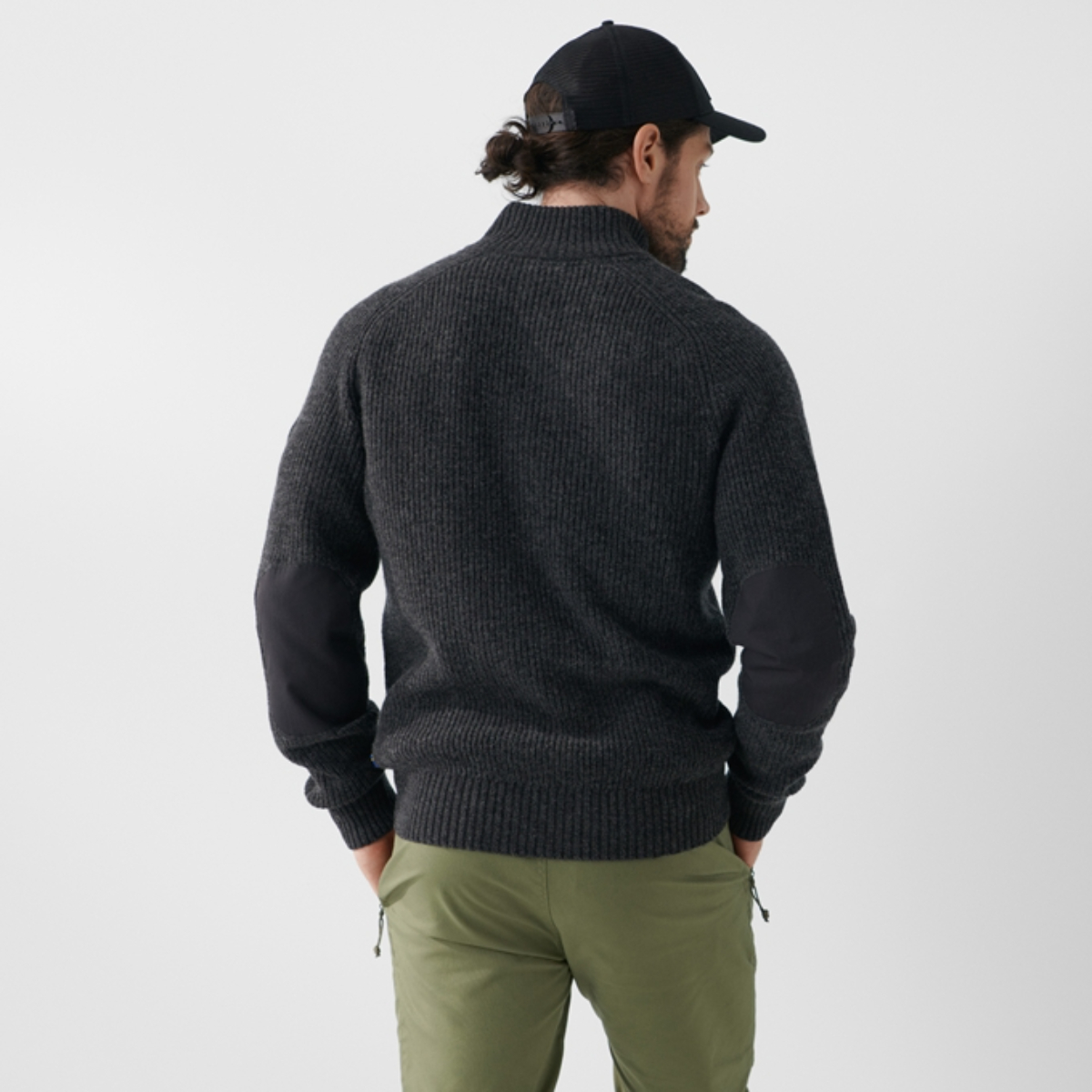 Fjallraven Ovik Zip Cardigan Knit Mens | Christy Sports
