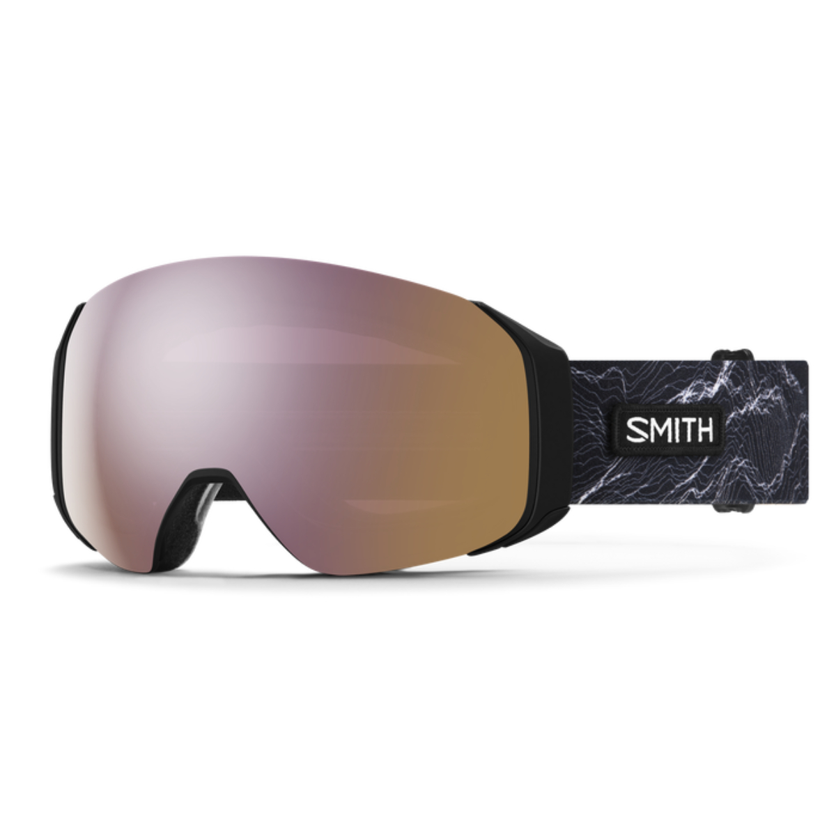 Smith 4D Mag S Goggles + ChromaPop™ Everyday Rose Gold Mirror Lens
