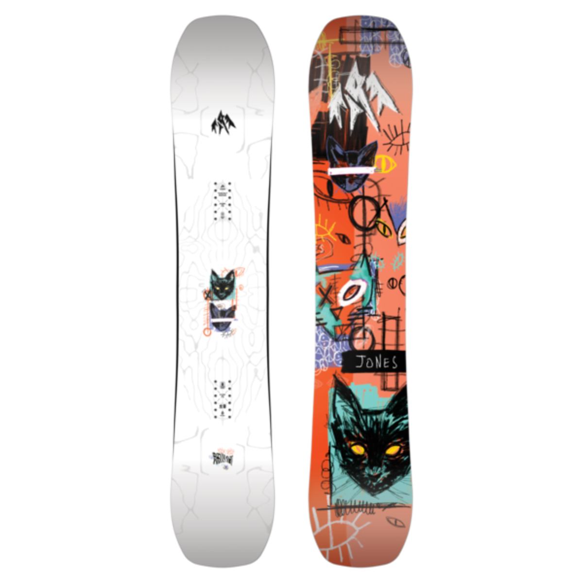 スノーボード JONES RALLY CAT 158cm Jones Rally Cat Snowboard Wide Mens | Christy Sports