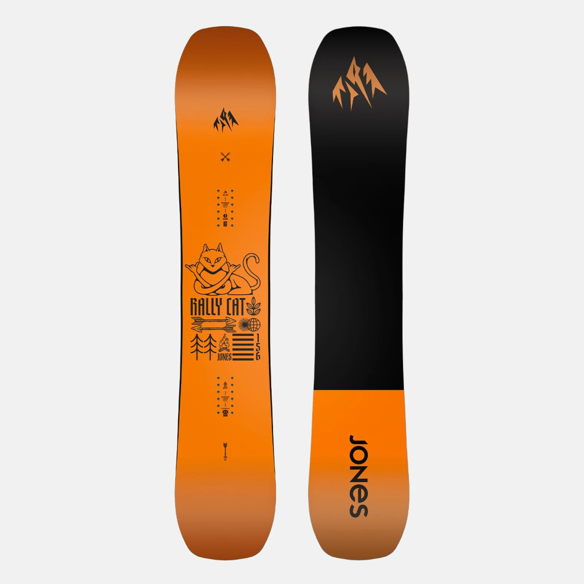 JONES RALLY CAT スノーボード オレンジ Jones Rally Cat Snowboard Mens | Christy Sports