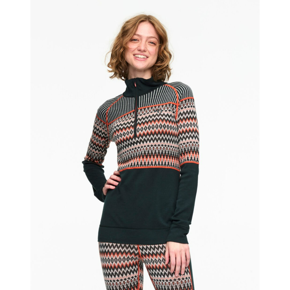 Kari Traa Silja Half Zip Baselayer Top Womens | Christy Sports
