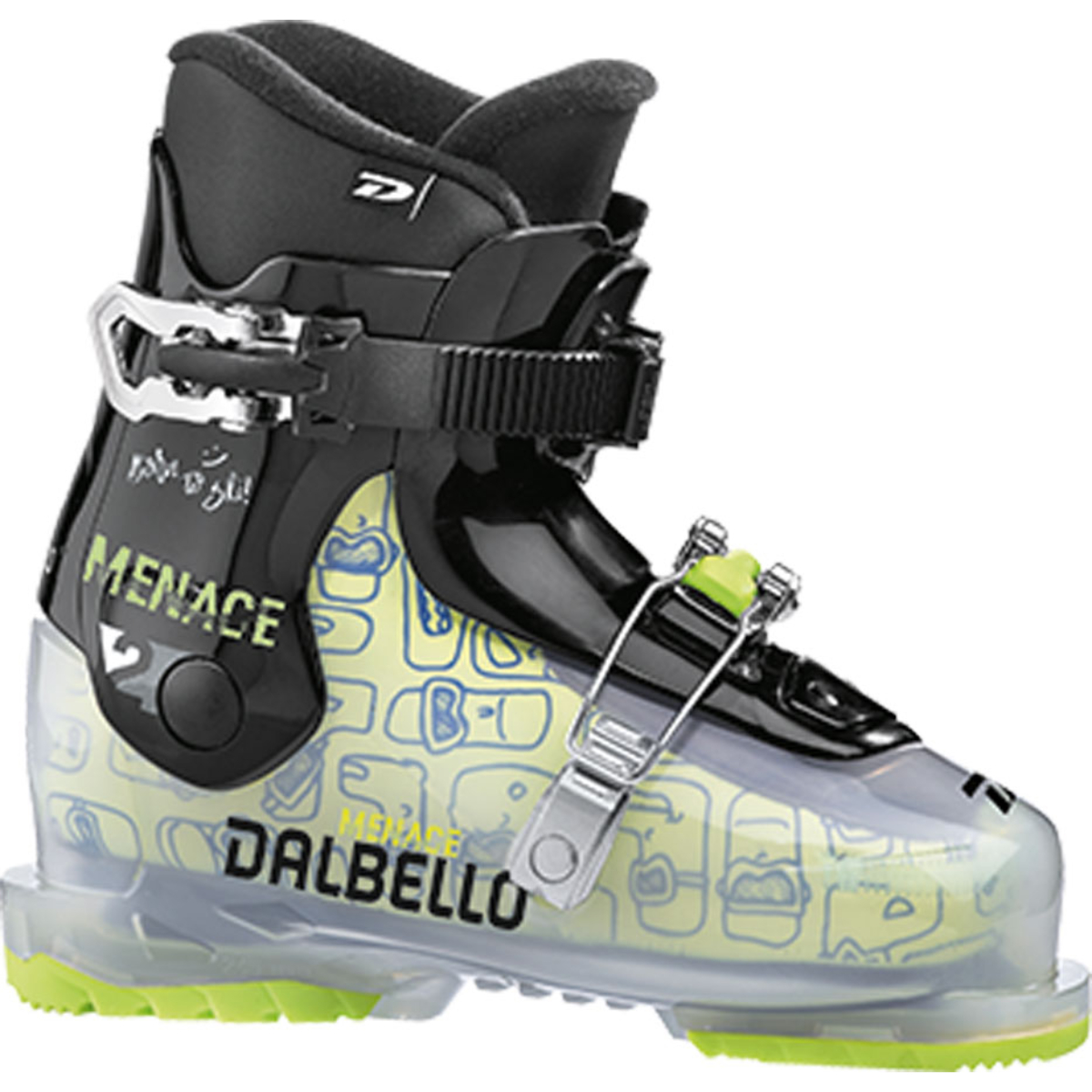 Sport Winter Snow 2016 Dalbello FXR2 Ski Boots EU 33 2/3; UK 1 1/2; Mondo 215