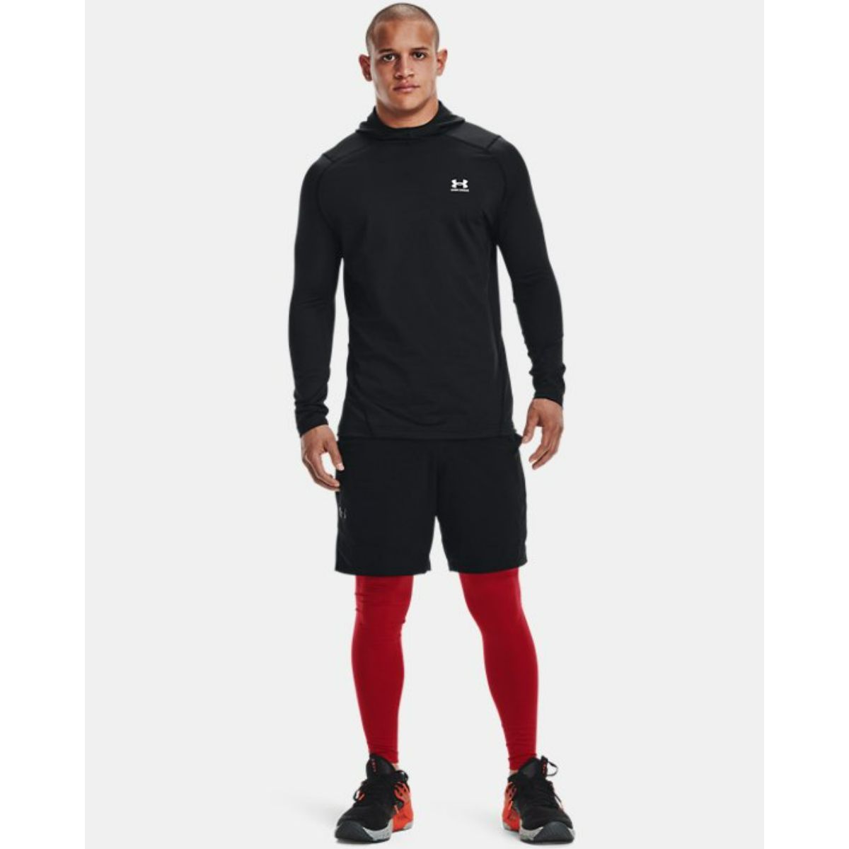 Under armour shop coldgear fitted hoodie
