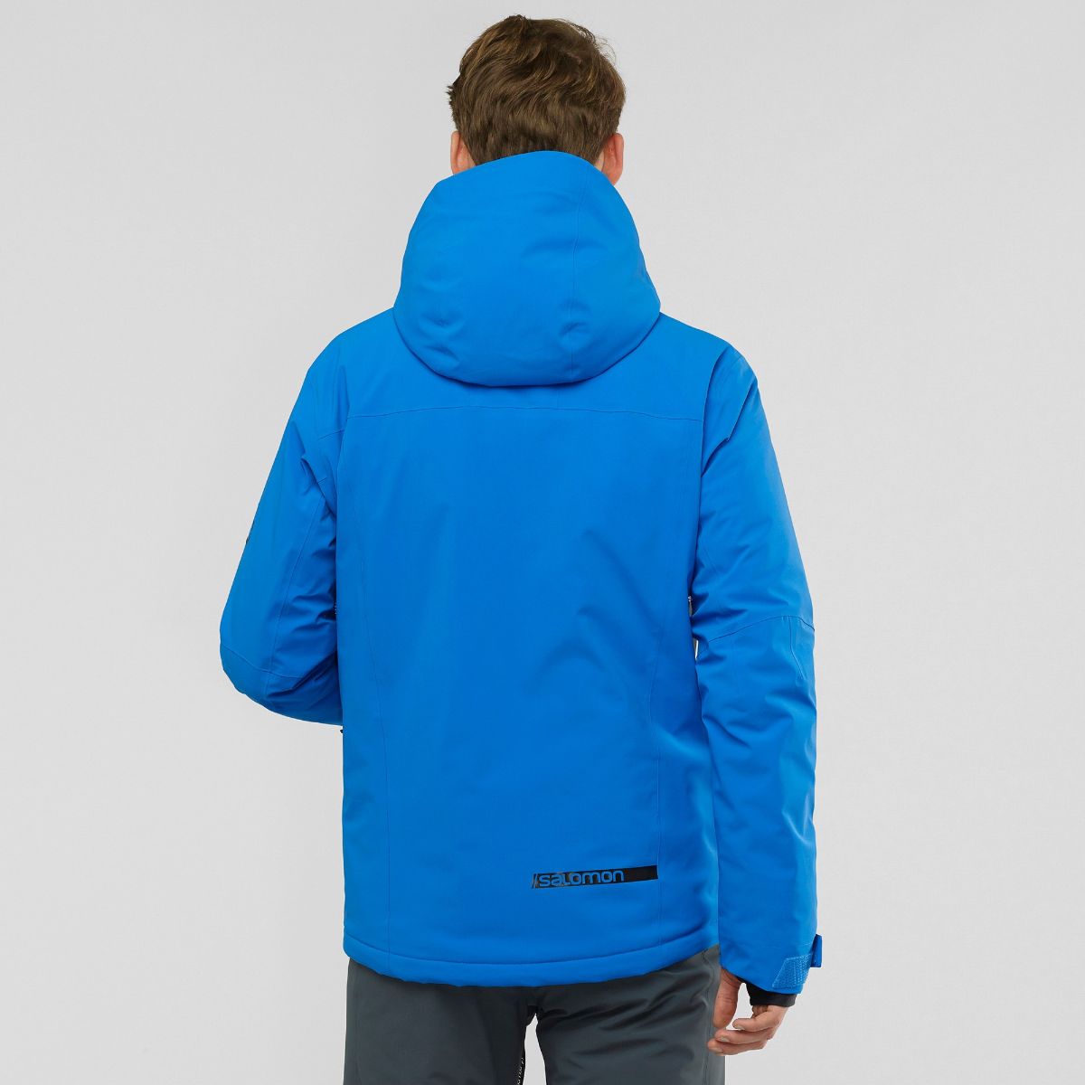 Salomon blue deals ski jacket