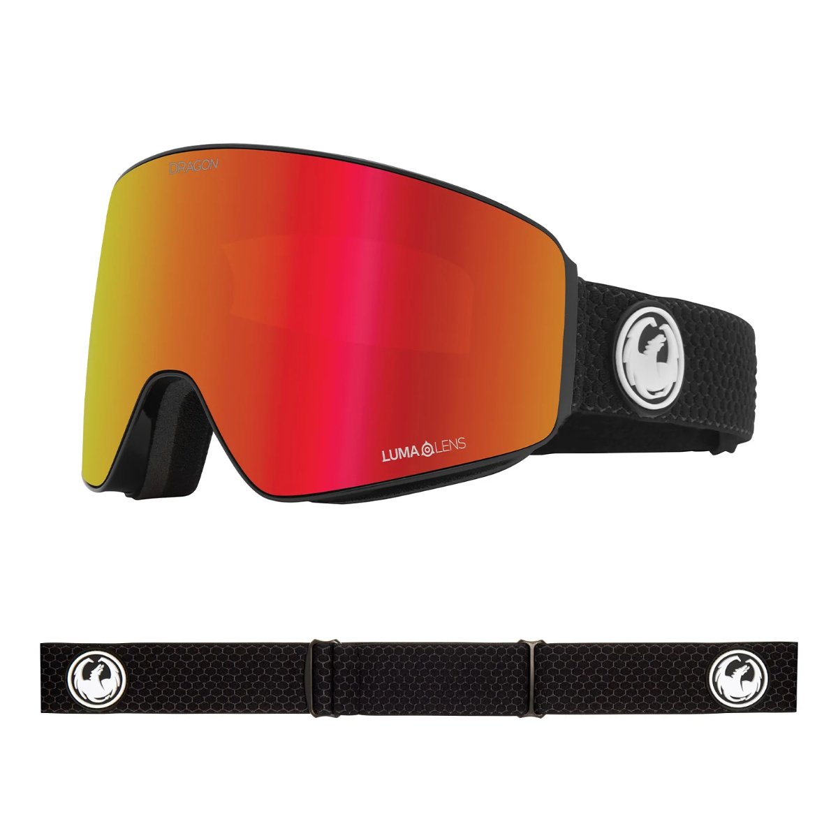 新品 正規品!!  Ion Red Lumalens + Goggle PXV2 Dragon Lens Sports Christy | スキー・スノーボードアクセサリー