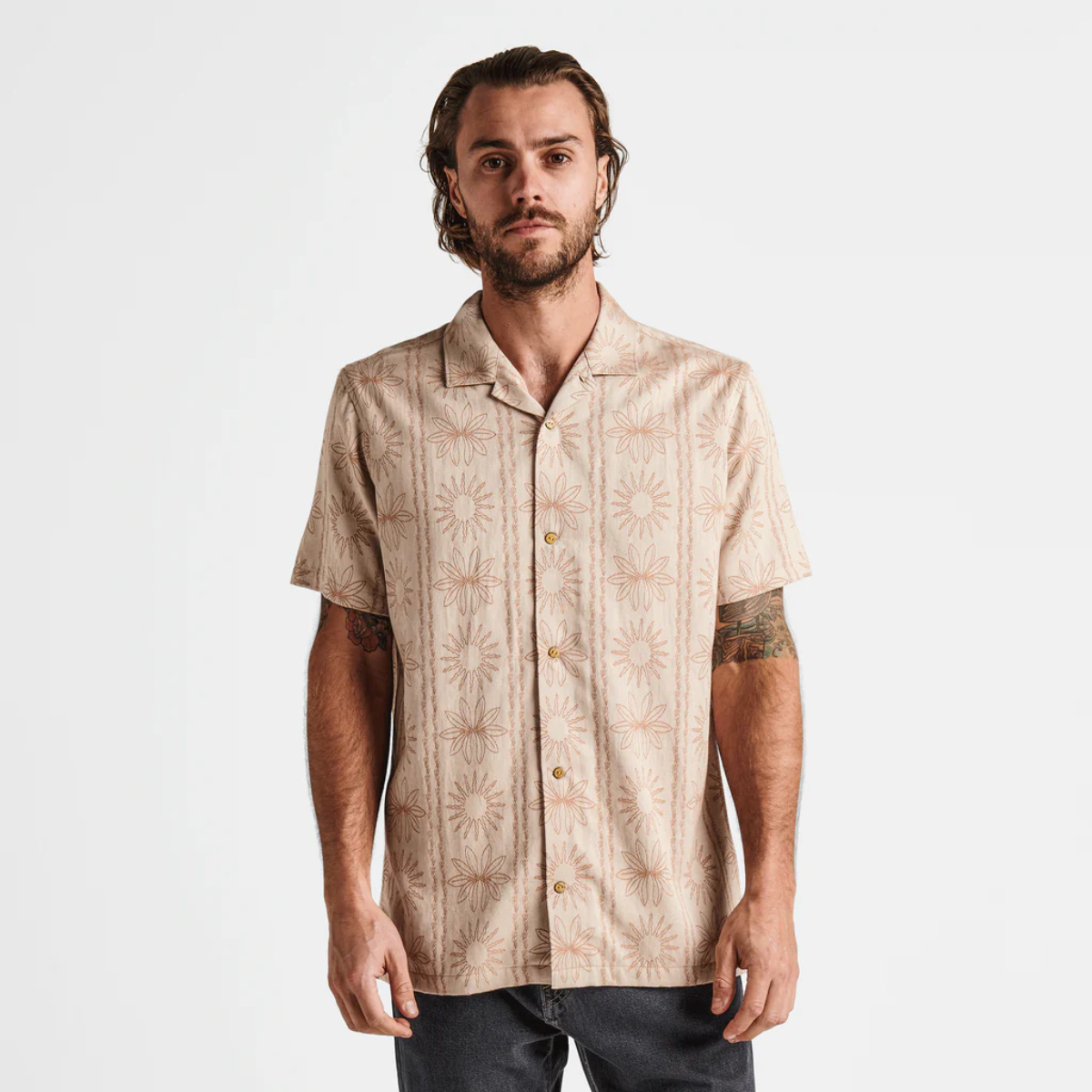 Roark Gonzo Camp Collar Shirt Mens | Christy Sports