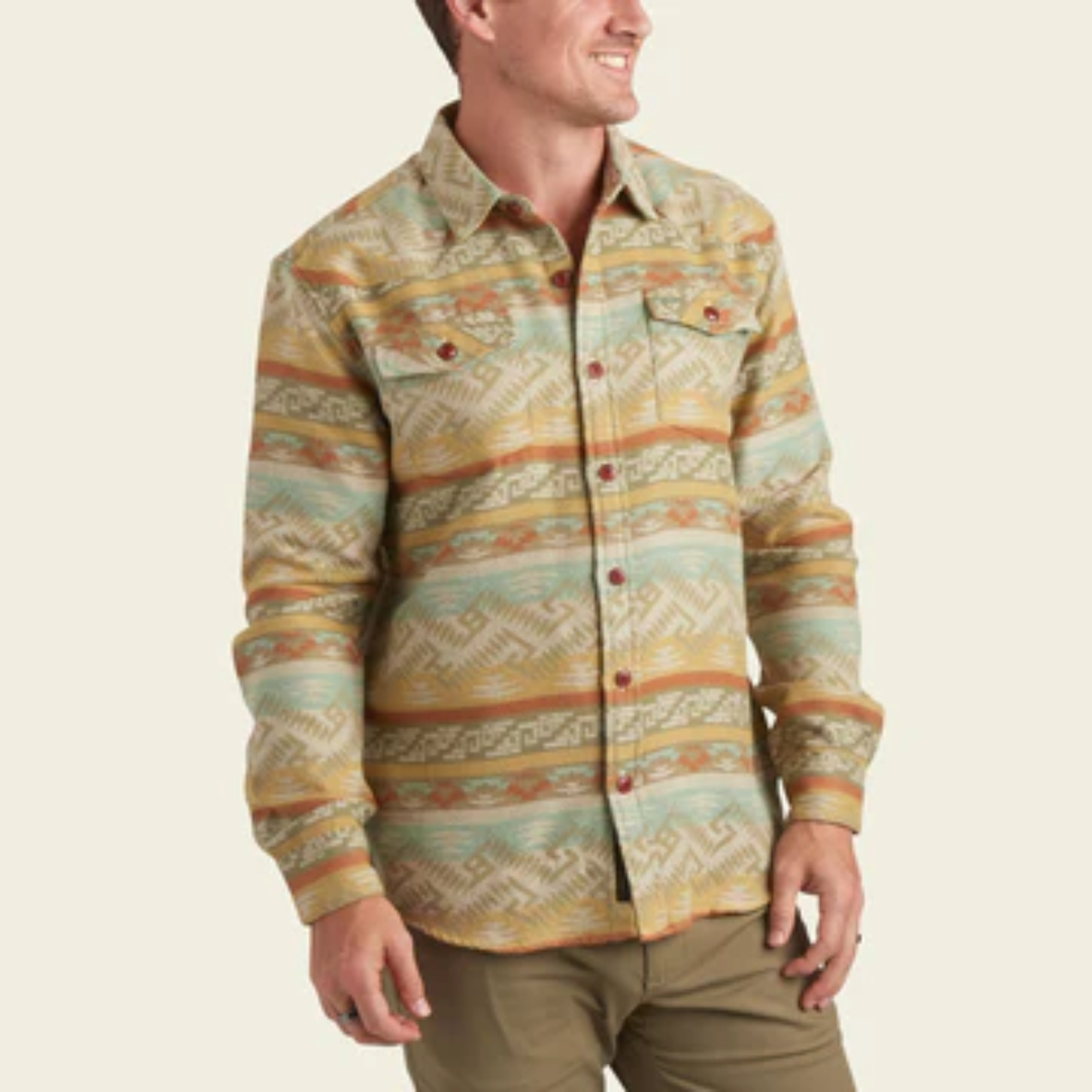 Howler Brothers Sheridan Longsleeve Shirt Mens | Christy Sports