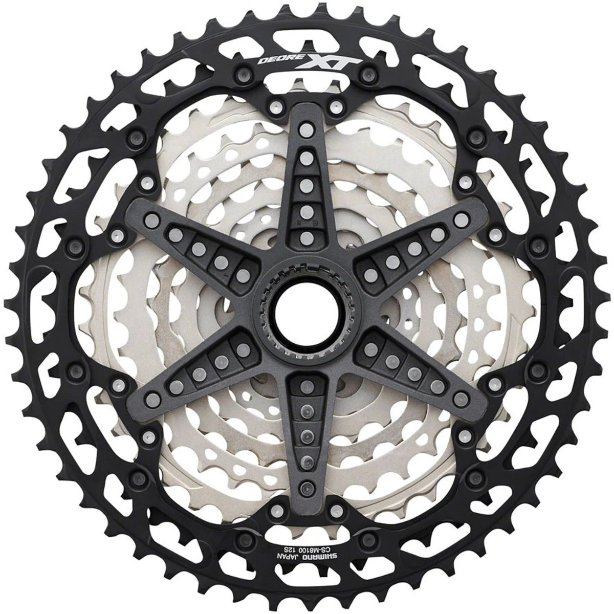 パーツ CS-M8100 10-45t 12s Shimano DEORE XT Shimano Deore XT CS-M8100 Cassette 12-Speed Micro Spline 10-45T