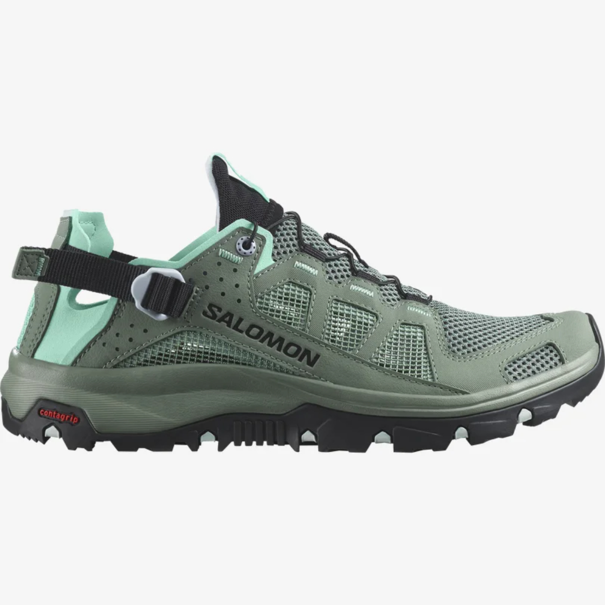 ◆Salomon◆ Techmpivan 5 W White Pepper Bleached Sand Living L47432400-1-MOD-TECHAMPHIBIAN