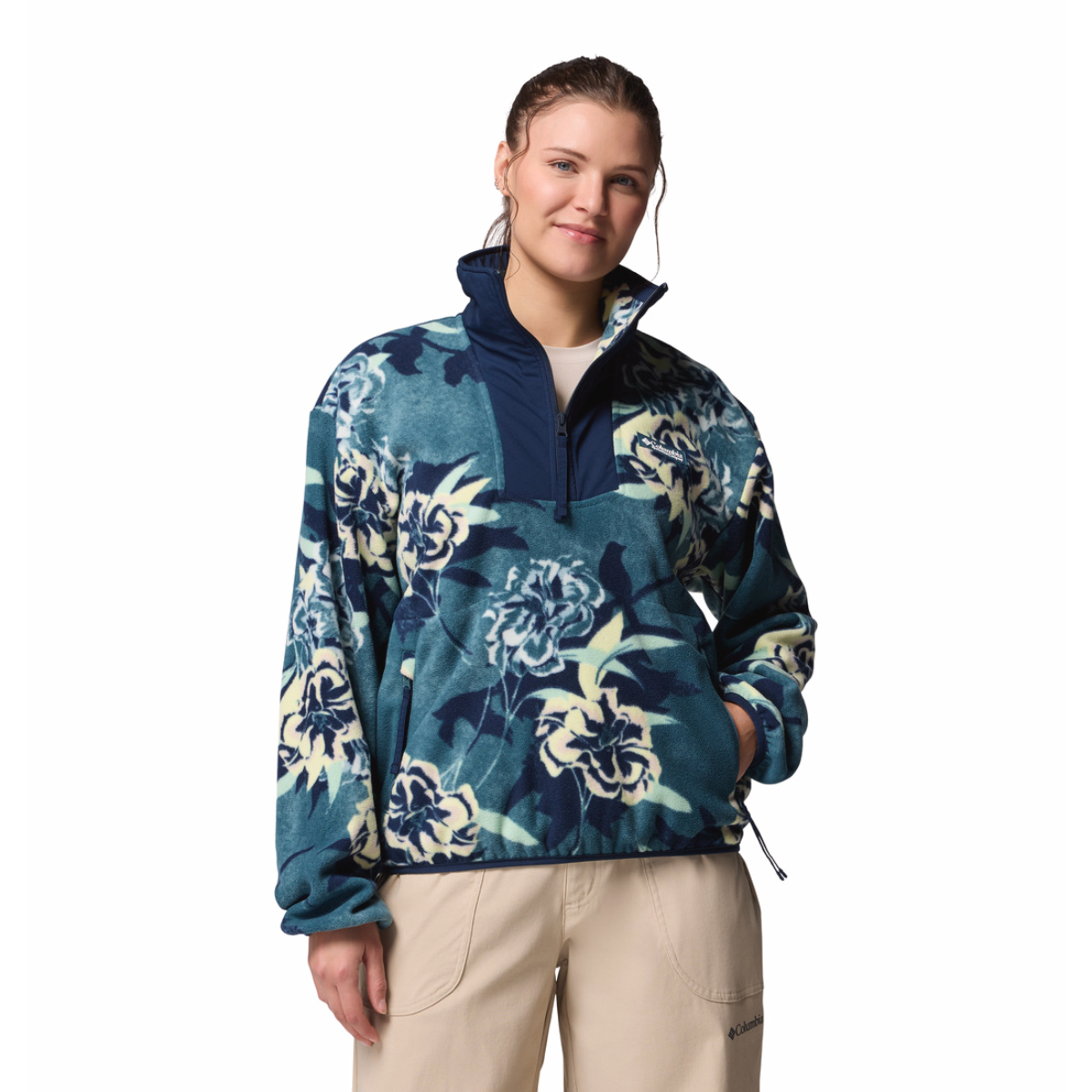 Columbia Sequoia Grove™ Printed Half Zip Jacket Womens | Christy