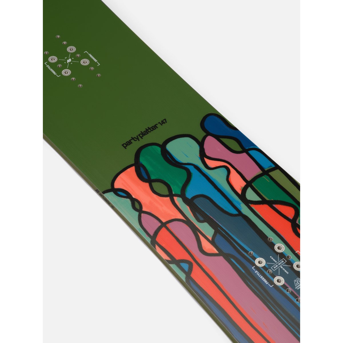 スノーボード K2 PARTY PLATTER 152cm K2 Party Platter Unisex Snowboard | Christy Sports